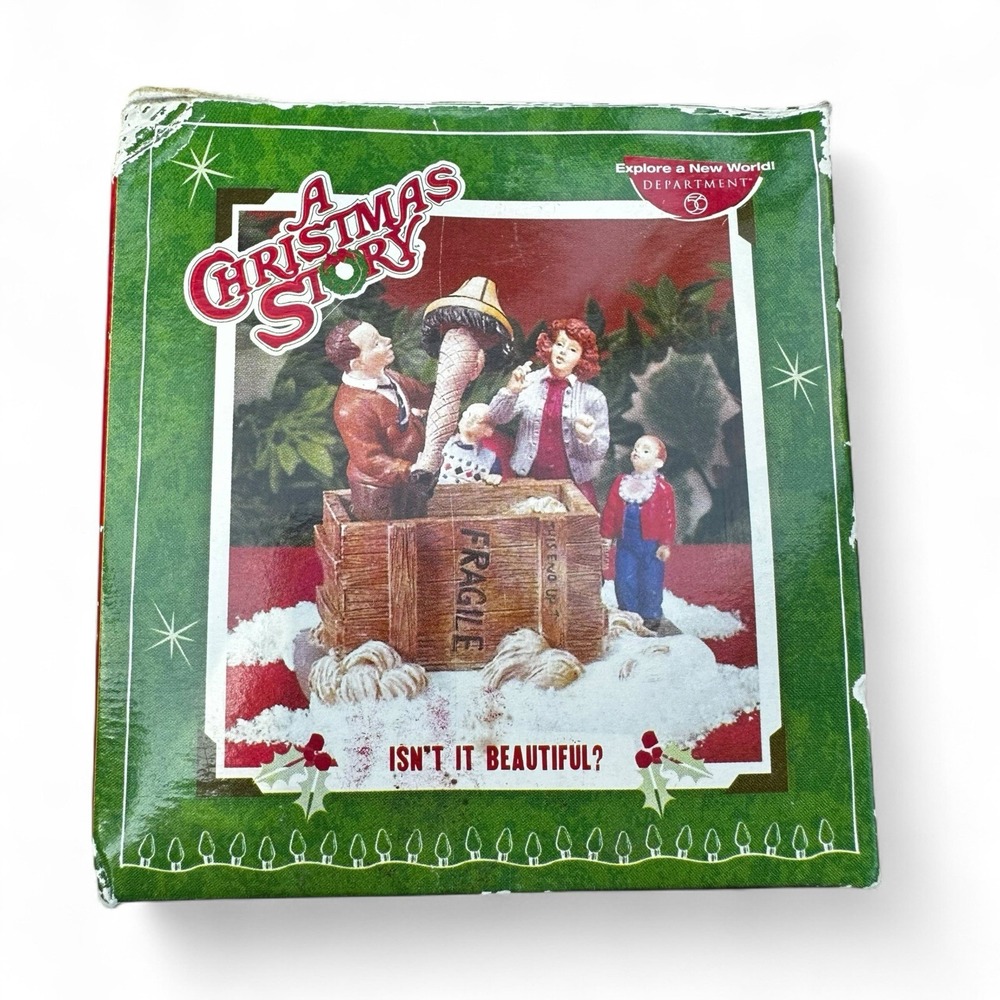Dept 56 A Christmas Story - Isn't It Beautiful Leg Lamp Ornament NEW IN BOX!!